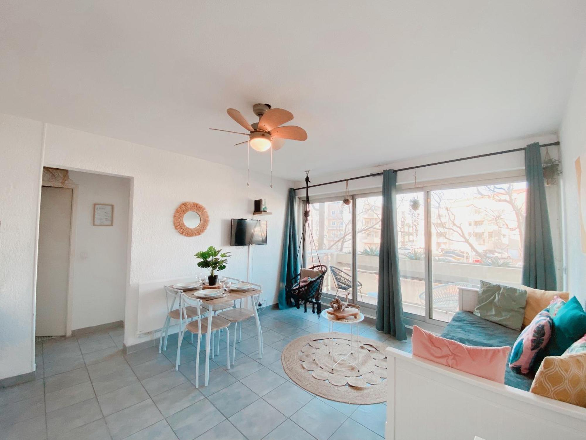 Apartament Superbe T2 Au Calme Avec Balcon Sur La Marina - 10 Canet-en-Roussillon Zewnętrze zdjęcie