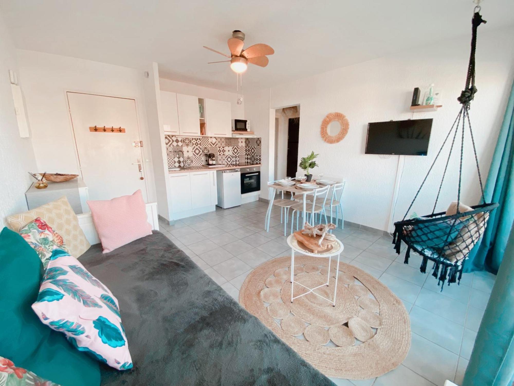 Apartament Superbe T2 Au Calme Avec Balcon Sur La Marina - 10 Canet-en-Roussillon Zewnętrze zdjęcie
